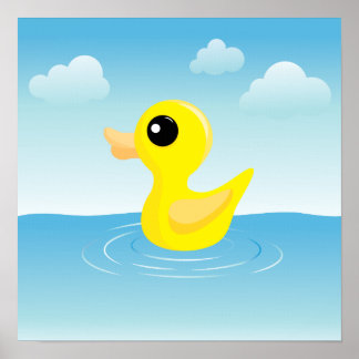 Rubber Duck Art, Posters & Framed Artwork | Zazzle.co.uk