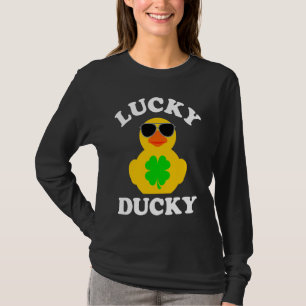 Rubber Duck Sunglasses Four Leaf C Lucky Ducky 1 T-Shirt