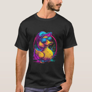 Rubber Duck Sunglasses Rubber Duckie Artwork Water T-Shirt