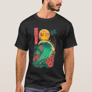 Rubber Duck Surfing Japanese T-Shirt