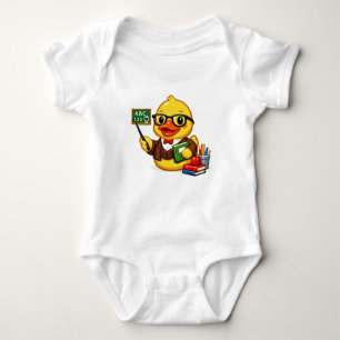 Rubber Duck Teacher Baby Bodysuit