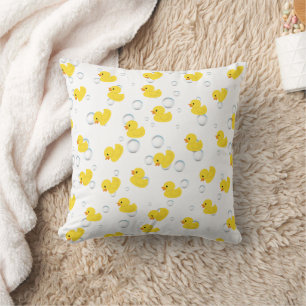 Rubber Duck Throw Pillow   Cute Nursery & Kids