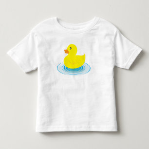 Rubber Duck Toddler Ruffle Tee