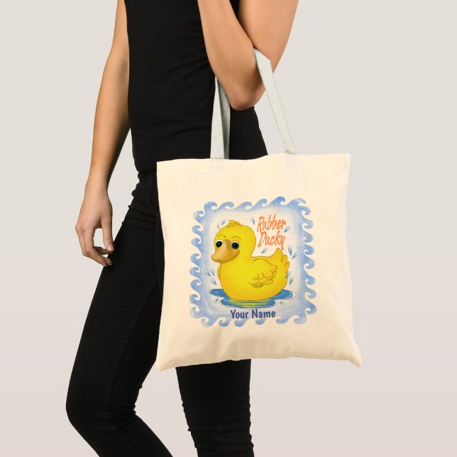 Rubber Duck  Tote Bag (Front (Product))