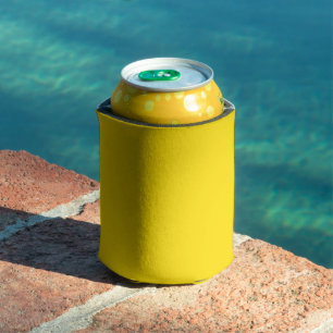 Rubber Duck Toy Yellow Autumn Fall Solid Colour Can Cooler