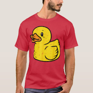 Rubber Duck Vintage Ducky Duckie Boys Girls Women T-Shirt