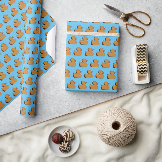 Rubber Duck Wrapping Paper (Crafts)