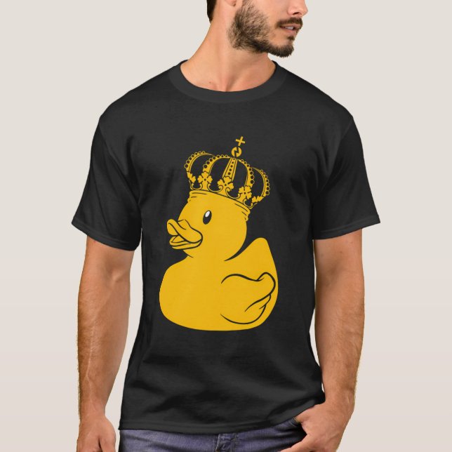 Rubber Duck Yellow Duck Crown T-Shirt (Front)