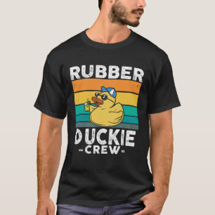 Rubber Duck Yellow Duckie Crew Bath Ducks Duckling T-Shirt