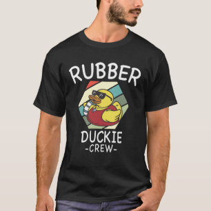Rubber Duck Yellow Duckie Crew Bath Ducks Duckling T-Shirt