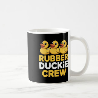 Rubber Duckie Crew Enjoying The Cruise Ship Vacati Coffee Mug