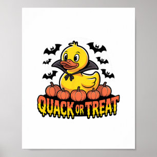 Rubber Duckie Crew Halloween Cruise Ship Vacation Poster