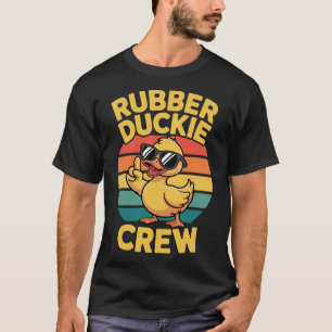 Rubber Duckie Crew Love Ducks Retro Vintage T-Shirt