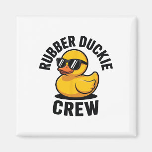 Rubber Duckie Crew Love Rubber Duck Showers Th  Magnet
