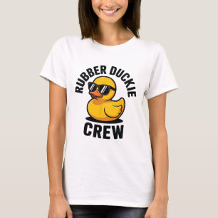 Rubber Duckie Crew Love Rubber Duck Showers Th T-Shirt