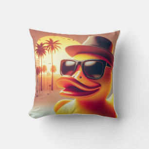 Rubber Duckie Duck  Cushion