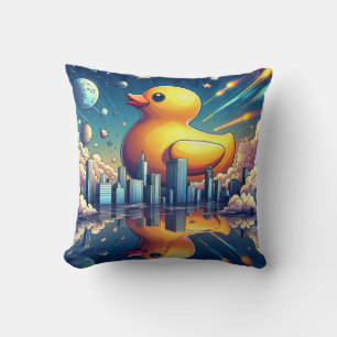 Rubber Duckie Duck Cushion