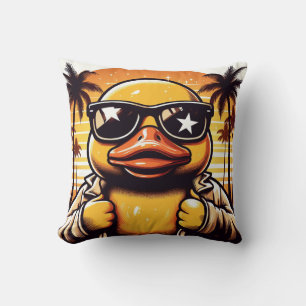Rubber Duckie Duck Cushion