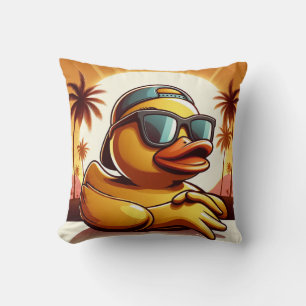 Rubber Duckie Duck Cushion