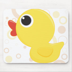 Rubber Duckie Mouse Mat