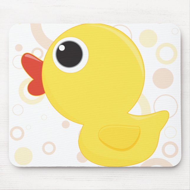 Rubber Duckie Mouse Mat (Front)