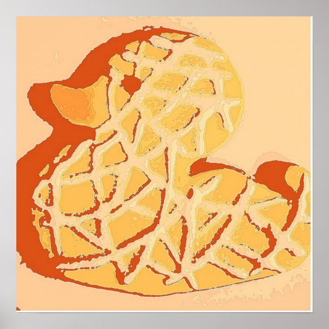 Rubber Duckie Pop Art Poster (Front)