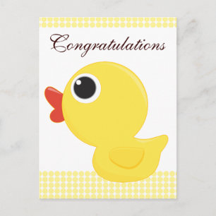 Rubber Duckie Postcard