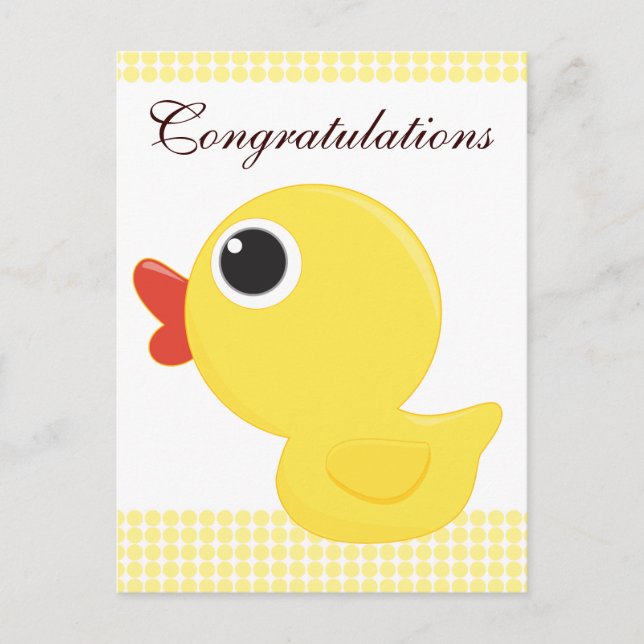 Rubber Duckie Postcard (Front)