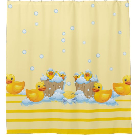 Rubber Duckie With Bubbles Shower Curtain Zazzle Co Uk Rubber Duckie With Bubbles Shower, Duck Shower Curtain Uk