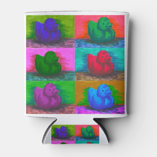 Rubber duckies can cooler (Front)