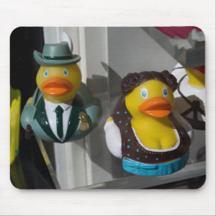 Rubber Ducks In Traditional Costumes Mouse Mat