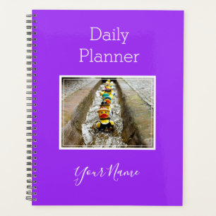 Rubber Ducks Photo Daily Planner - HAMbWG