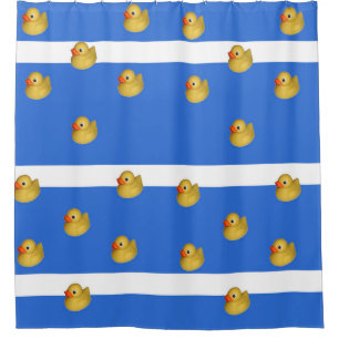 Rubber Ducks Shower Curtain