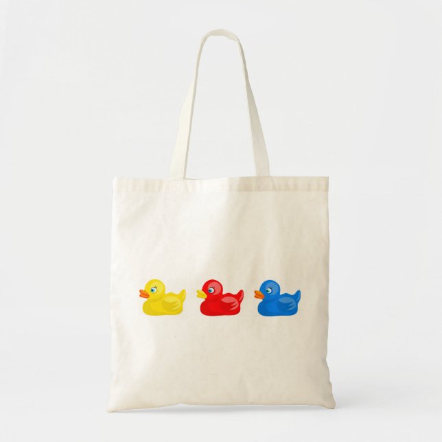 Rubber Ducks Tote Bag (Front)