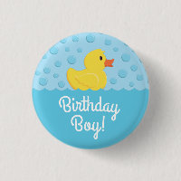 Rubber Ducky 1st Birthday Party Kids Baby