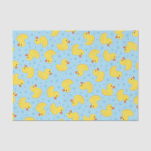 Rubber Ducky 1st Birthday Party Kids Baby Tissue Paper