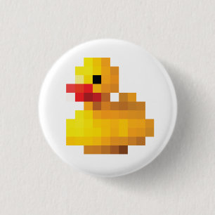 Rubber Ducky 3 Cm Round Badge