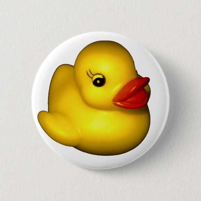 Rubber Ducky 6 Cm Round Badge (Front)