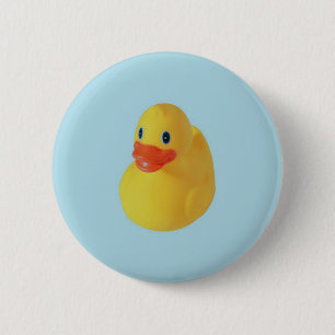 Rubber Ducky 6 Cm Round Badge