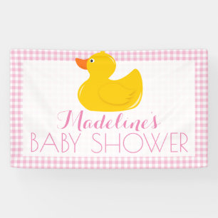 Rubber Ducky Baby Shower Banner