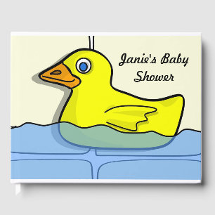 Rubber Ducky Baby Shower Guestbook