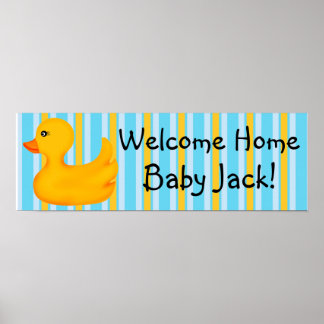 Rubber Ducky  Banner Poster
