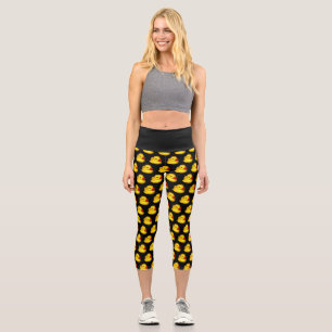 Rubber Ducky Capri Leggings