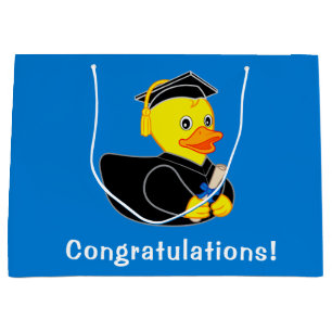 Rubber Ducky Congratulations Graduation Large Gift Bag