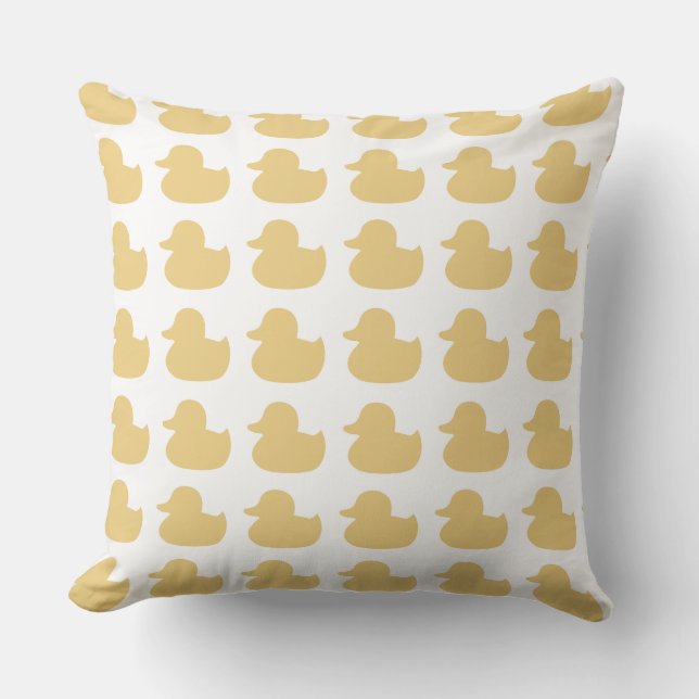 Rubber Ducky Design Cushion (Front)