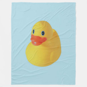 Rubber Ducky Fleece Blanket