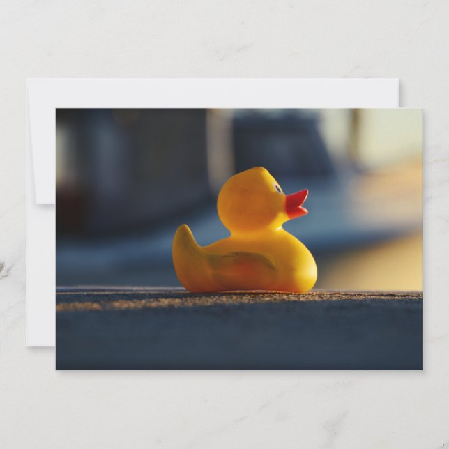 Rubber Ducky Holiday Card (Front)