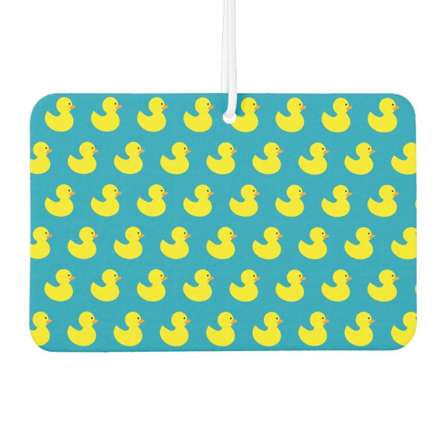 Rubber Ducky Pattern Car Air Freshener (Front)