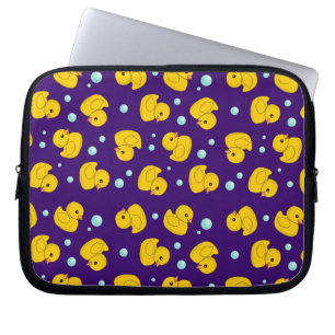 Rubber Ducky Pattern Laptop Sleeve