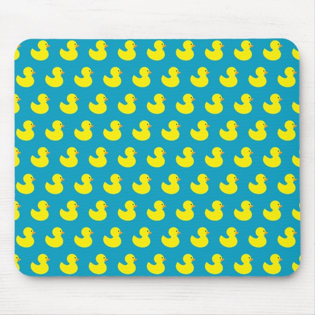 Rubber Ducky Pattern Mouse Pad (Front)